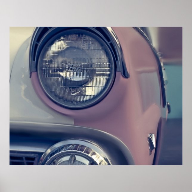 Vintage Car Poster (Front)