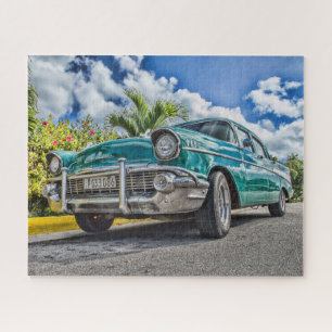 Vintage Car Puzzle, 16" x 20", 520 pieces Jigsaw Puzzle