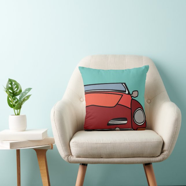 Vintage Car Retro Cushion (Chair)