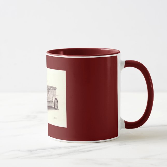 Vintage Car: Rolls Royce Silver Ghost Mug (Right)
