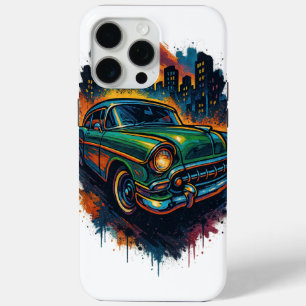 Vintage Car Street Art Phone Case