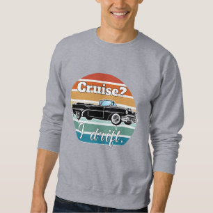 vintage car sweatshirt