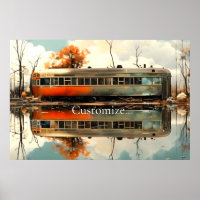 Vintage Caravan Trailer RV Thunder_Cove