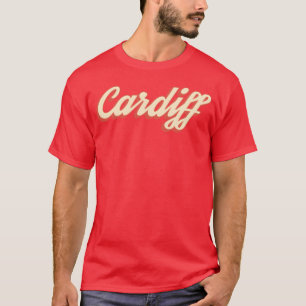 Vintage Cardiff Wales funny T-Shirt