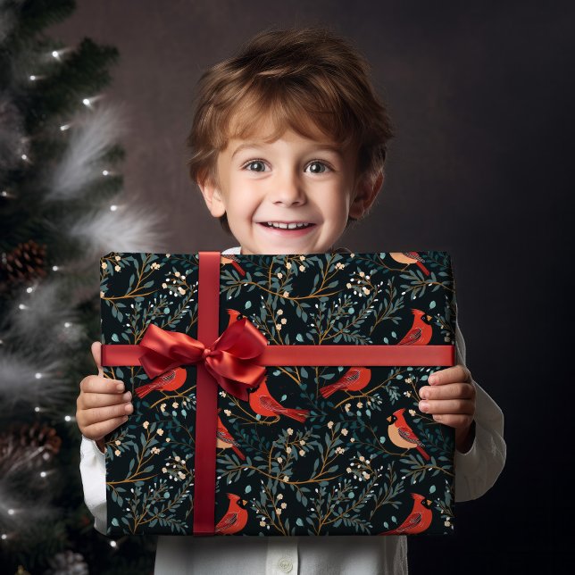 Vintage Cardinal Wrapping Paper (Creator Uploaded)