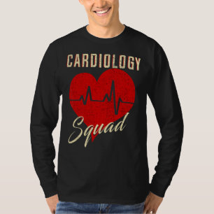 Vintage Cardiology Squad Cardiovascular Cardiologi T-Shirt