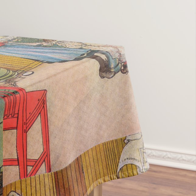 Vintage Carl Larsson The Kitchen Tablecloth (In Situ)