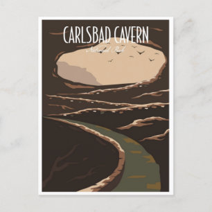 Vintage Carlsbad Caverns New mexico National Park Postcard