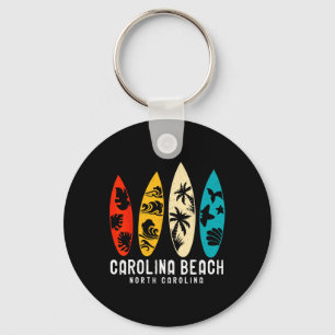 Vintage Carolina Beach North Carolina Beach Surfin Key Ring