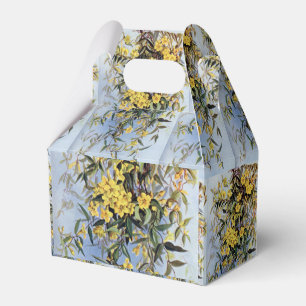 Vintage Carolina Jessamine Yellow Flowers Floral Favour Box