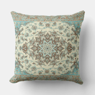 Vintage Carpet 8 - Throw Pillow