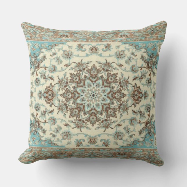 Vintage Carpet 8 - Throw Pillow (Front)