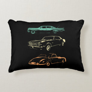 Vintage Cars - 80s & 90s Graphic Retro Decorative Cushion