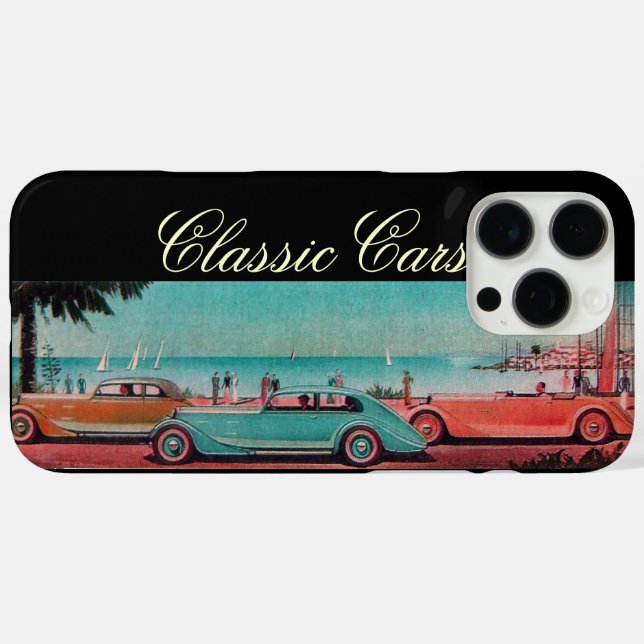 VINTAGE CARS Case-Mate iPhone CASE (Back (Horizontal))