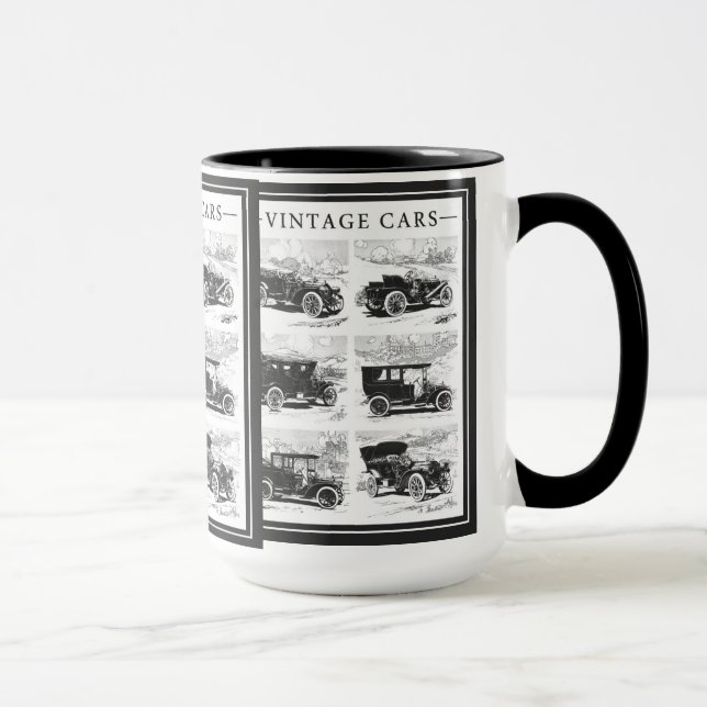 Vintage cars mugs (Right)