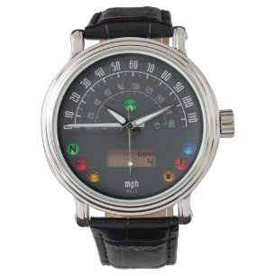 Vintage Cars Speedometer 01 Watch