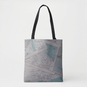 Vintage Cartographer's Dream Tote Bag