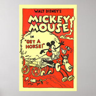 Vintage Cartoon Poster