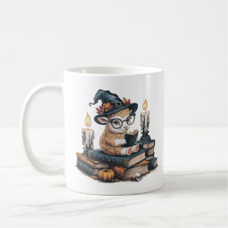 Vintage Cartoon Sheep Gothic, Halloween Vibes  Coffee Mug