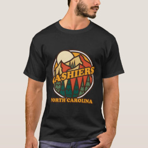 Vintage Cashiers North Carolina Mountain Hiking Pr T-Shirt