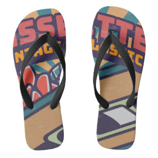 Vintage cassete thongs