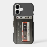 Vintage Cassette Recorder french iPhone iPad case