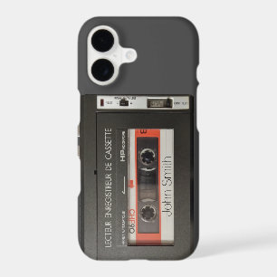 Vintage Cassette Recorder french iPhone iPad case
