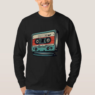 Vintage Cassette Synthesizer Acid Analogue Party R T-Shirt