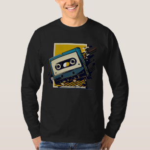 Vintage Cassette Synthesizer Acid Analogue Party R T-Shirt