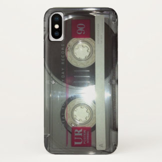 Vintage Cassette Tape - Clean iPhone X Case