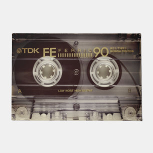 Vintage Cassette Tape Doormat