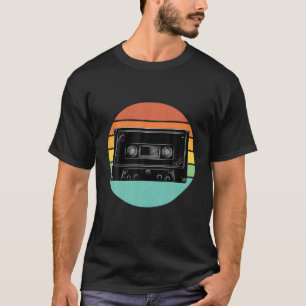 Vintage Cassette Tape Sunset Classic Mixtapes Retr T-Shirt