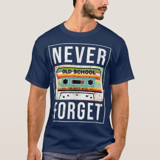 Vintage Cassette Tapes Collection 80's 90's Music T-Shirt