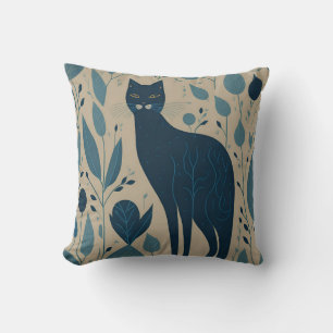 vintage cat 2 cushion