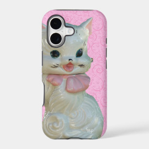 Vintage Cat Cookie Jar Phone Case-10 phone choices