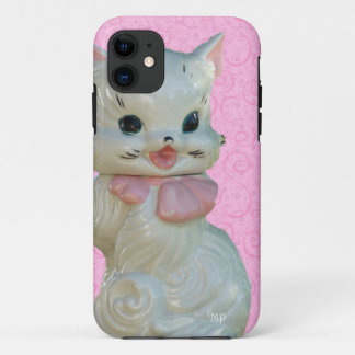 Vintage Cat Cookie Jar Phone Case-10 phone choices iPhone 11 Case