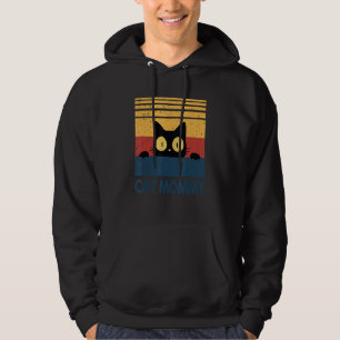 Vintage Cat Dad dy Mom my Boy Girl Hoodie