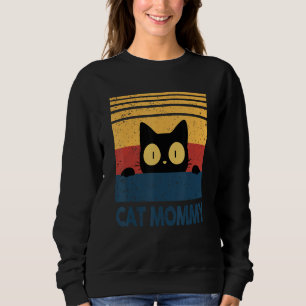 Vintage Cat Dad dy Mom my Boy Girl Sweatshirt