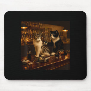 Vintage Cat Tattoo Inked Kitten Artist Gifts for Mouse Pad