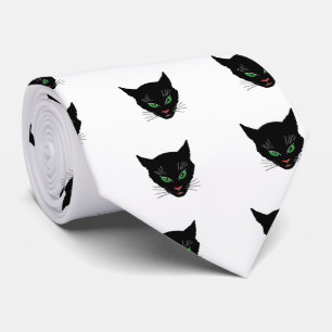 Vintage Cat Tie