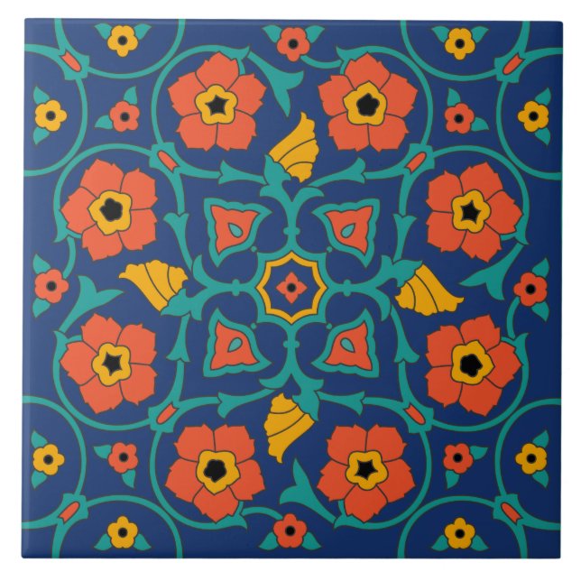 Vintage Catalina Island Tile Design (Front)