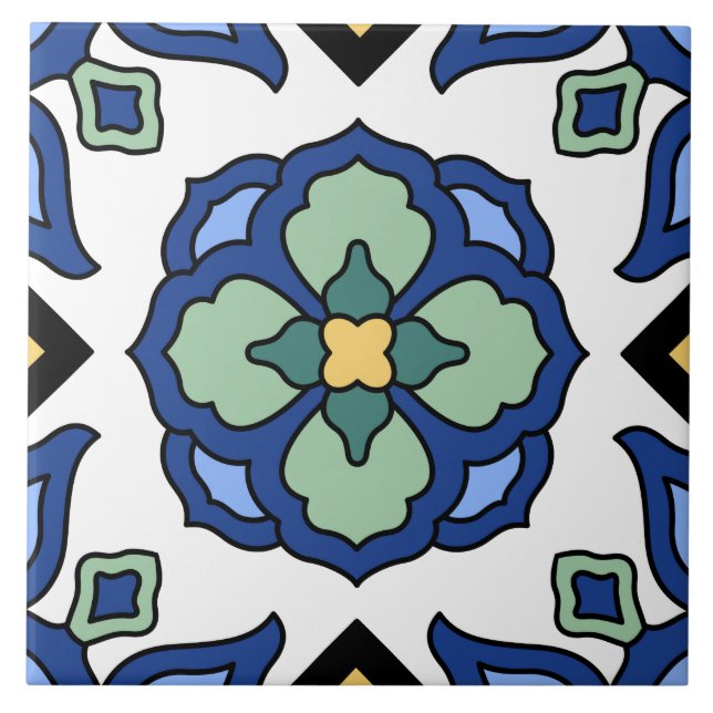 Vintage Catalina Island Tile Design (Front)