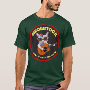 Vintage Cats Arts MeowStock Design 3 Days Of Cats T-Shirt