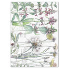 Vintage Cats Ear Flower Wildflowers Tissue Paper