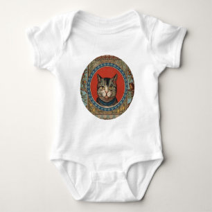 Vintage Cat's Life for Kitty Cat Classic Victorian Baby Bodysuit