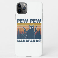Vintage Cats Pew Pew Madafakas Funny Crazy Cat