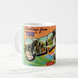 Vintage Catskill Mountains Coffee Mug