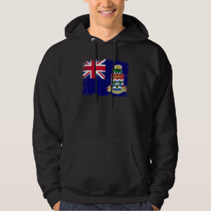 Vintage Cayman Islands Flag Caymanian Independence Hoodie