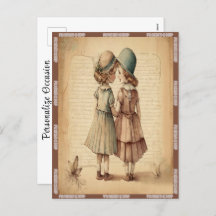 Vintage Celebrating Friendship This Season Cute 