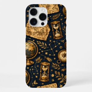 Vintage Celestial Map & Astronomy Pattern iPhone 16 Pro Max Case